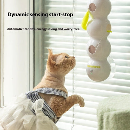 Motion Activated Cat Stick Toy
